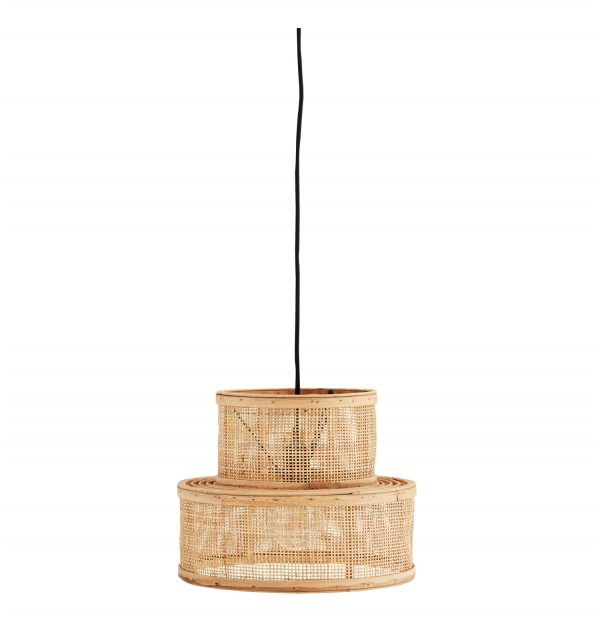 two layer rattan lampshade
