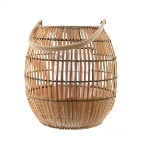 Bamboo lantern for candle