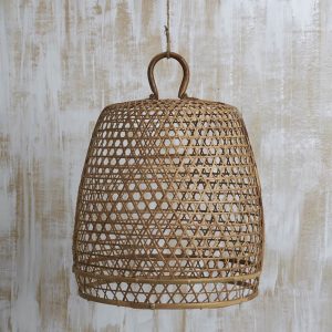 Elegant bamboo pendant light