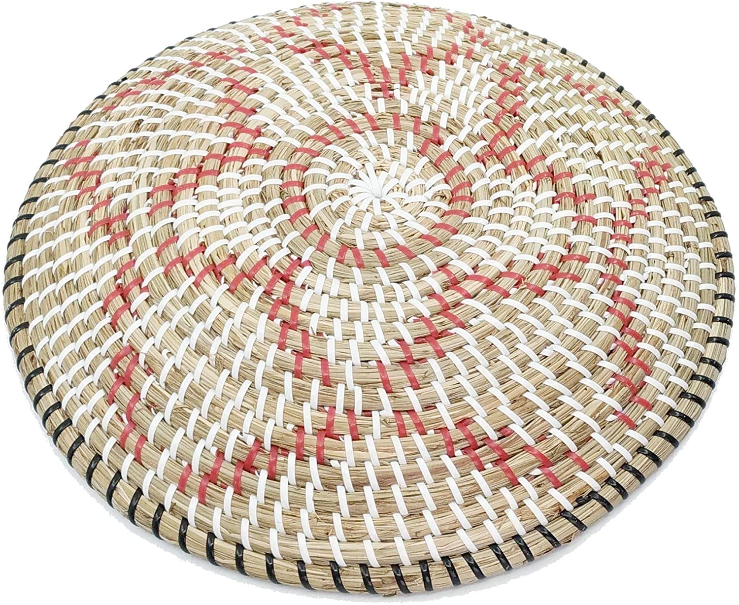 Seagrass coiled wall basket (49)