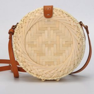 Basic white bamboo bags wholesale
