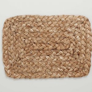 Rectangle placemat wooven water hyacinth