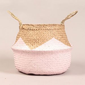 Pastel foldable grocery basket 02